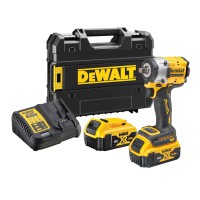 DEWALT DCF921P2T 18V XR Brushless 1/2in Impact Wrench (Scaffolders Hog Ring) 2 x 5.0Ah Li-ion + TStak Case £269.95